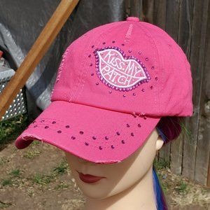 Ladies Pink BLING Hat NEW